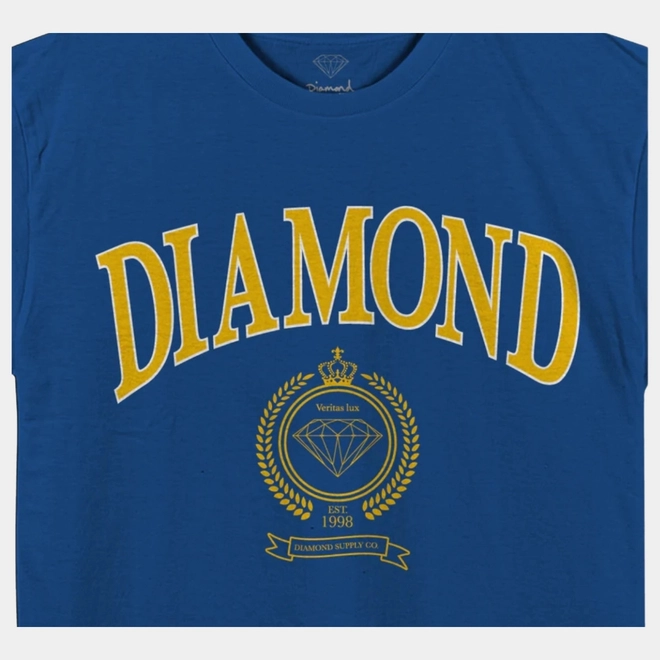 CAMISETA DIAMOND COLLEGE CREST