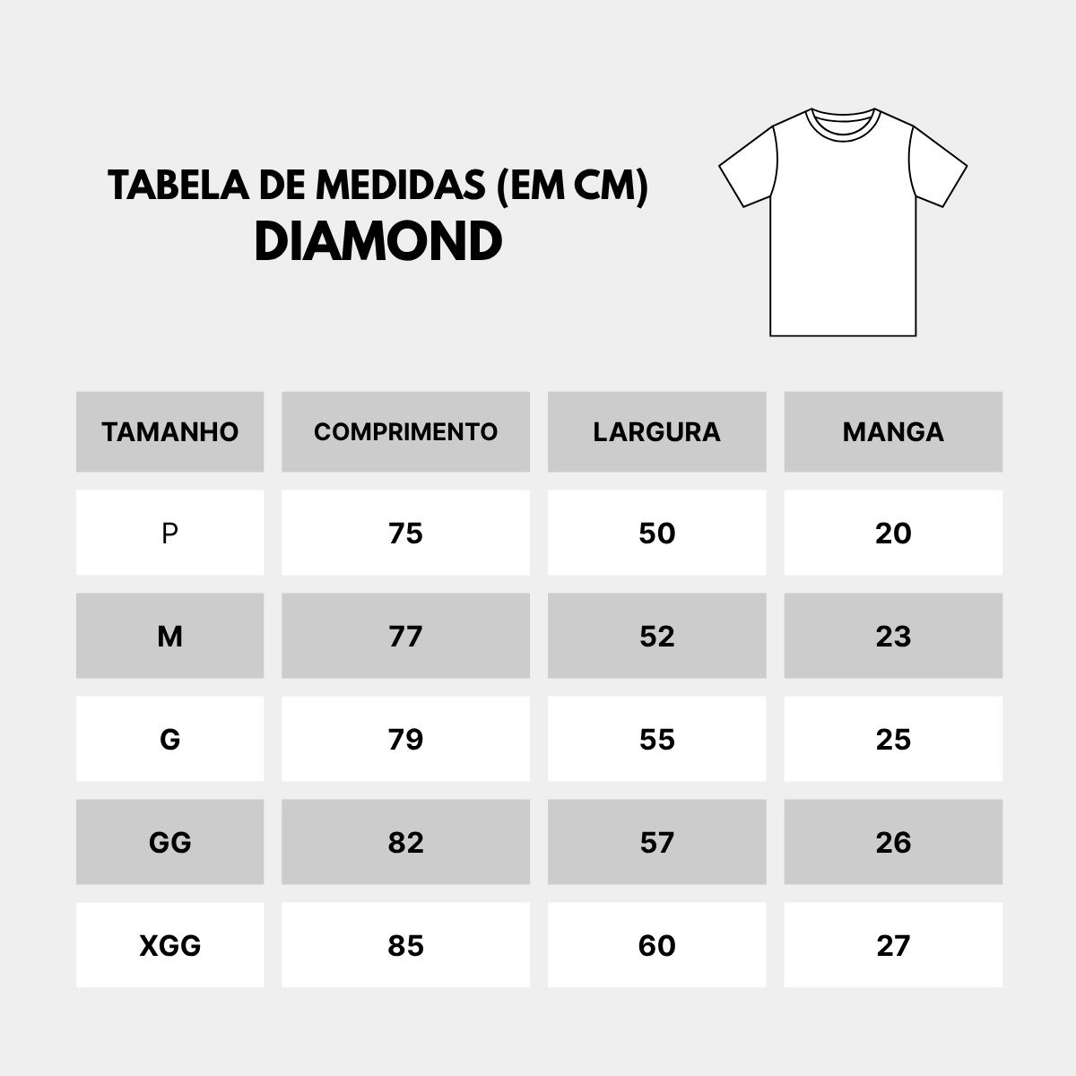 CAMISETA DIAMOND COLLEGE CREST