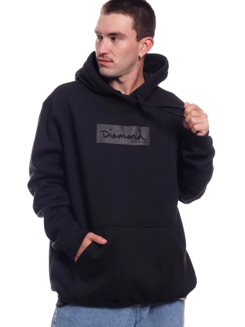 SWEATSHIRT DIAMOND TONAL BOX LOGO