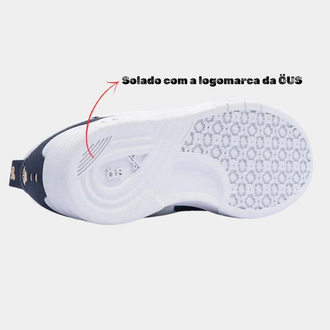 TENIS FLUENTE AZUL BRANCO ESSENCIAL