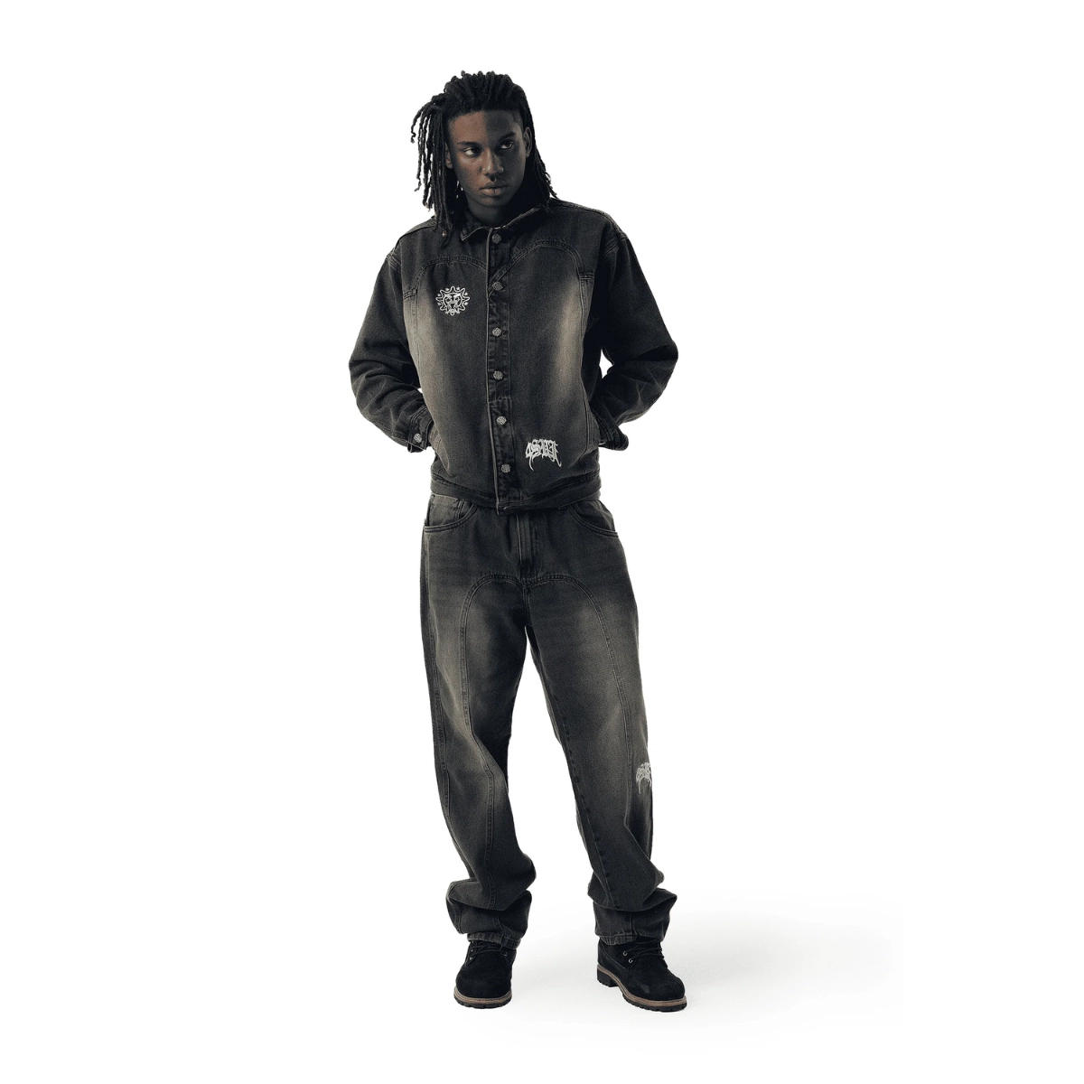 JACKET SUFGLO JEANS DENIM BROWN