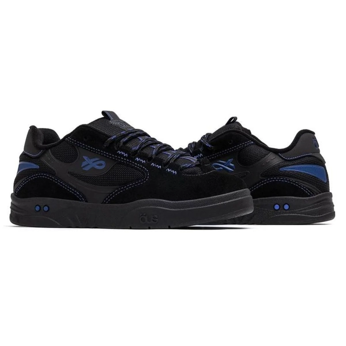 TENIS OUS FLUENTE GTX PRETO AZUL ESSENCIAL