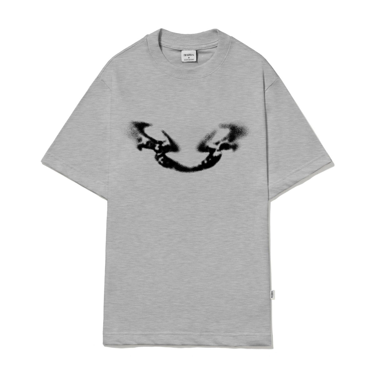 CAMISETA BARRA "B REFLEXO" ESPECTRO CINZA