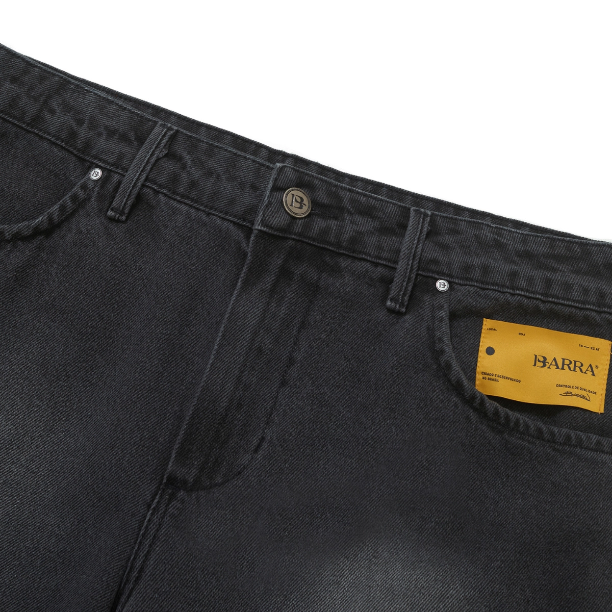 CALCA BARRA CREW JEANS CLASSICA