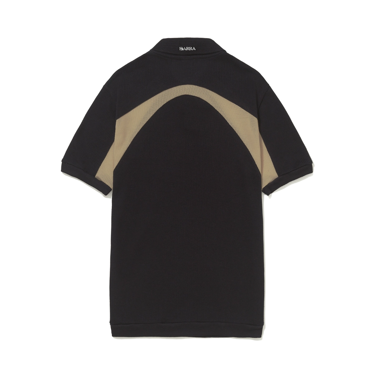 CAMISA BARRA POLO CLÁSSICA "B LOGO" PRETA