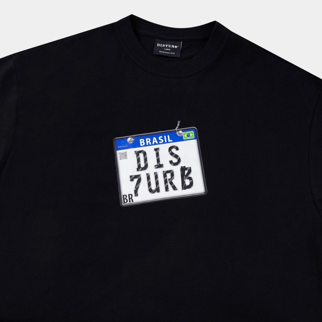 CAMISETA DISTURB GRAU