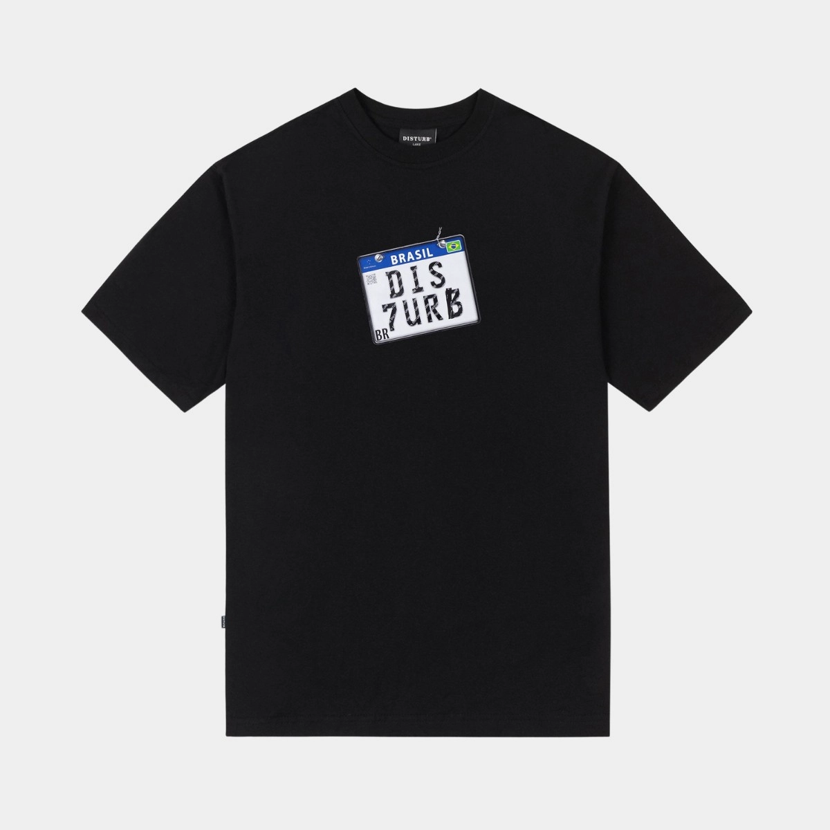 CAMISETA DISTURB GRAU