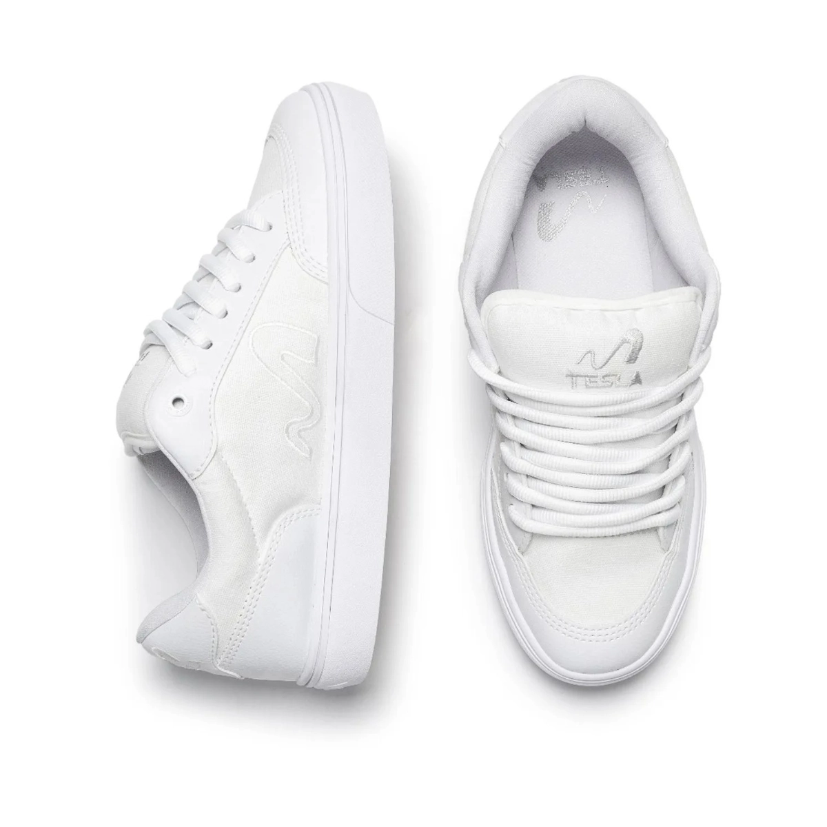 TENIS TESLA FLOW ALL WHITE
