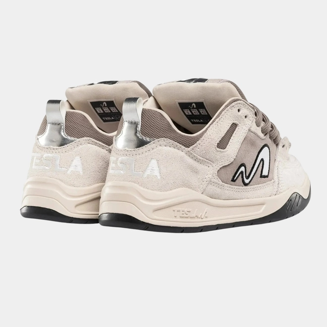 TENIS TESLA NINE SILVER