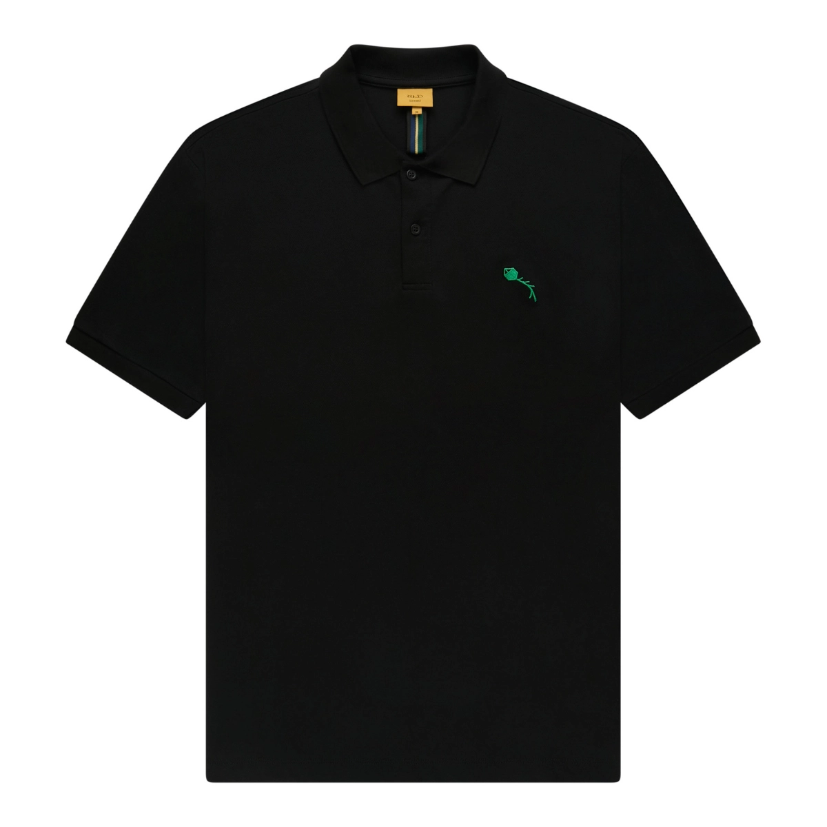 CLASSIC POLO SHIRT CLASS "PIPA" BLACK