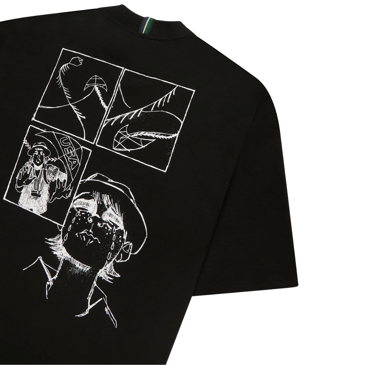 CAMISETA CLASS "GLASSLINE" BLACK