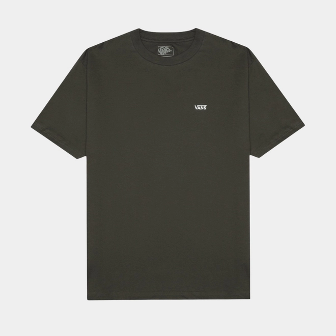 CAMISETA VANS CORE BASICS COAL BROWN WHITE