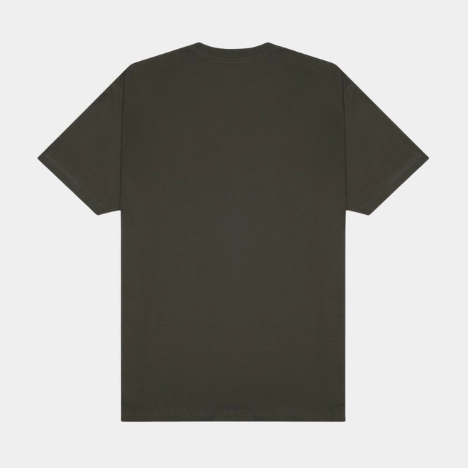 CAMISETA VANS CORE BASICS COAL BROWN WHITE