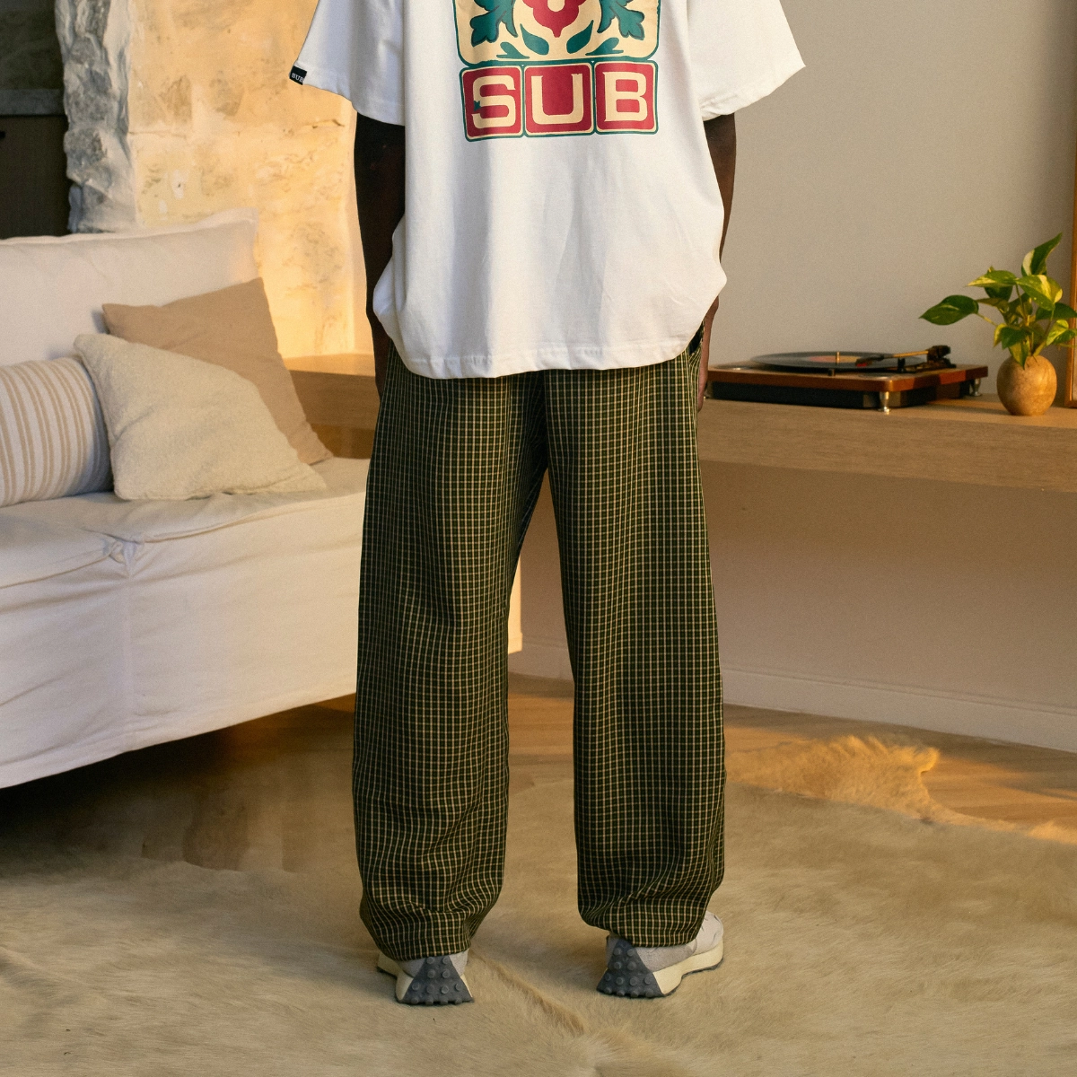 CALCA SUB VERONA PLAID