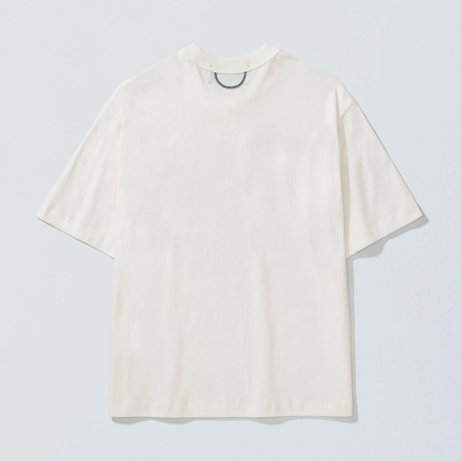 CAMISETA QC PAINT BOXY  OFF WHITE