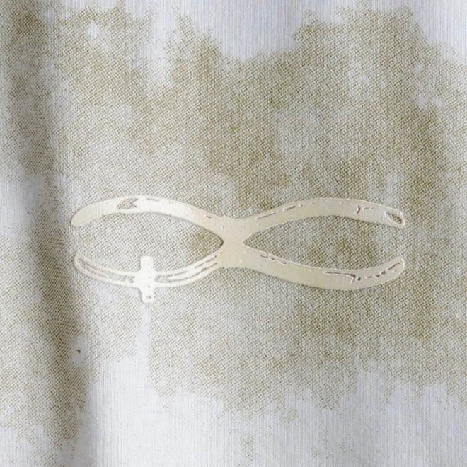 CAMISETA QC PAINT BOXY  OFF WHITE
