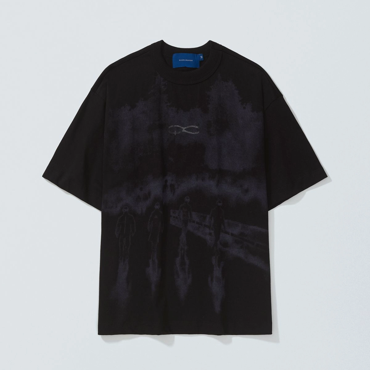 CAMISETA QC PAINT BOXY BLACK