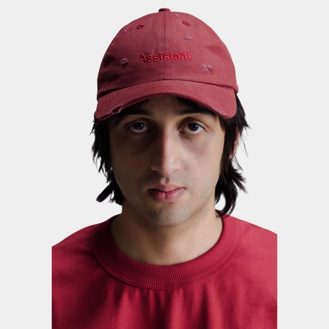 BONE QC ASSISTENT DAD HAT FIRED BRICK