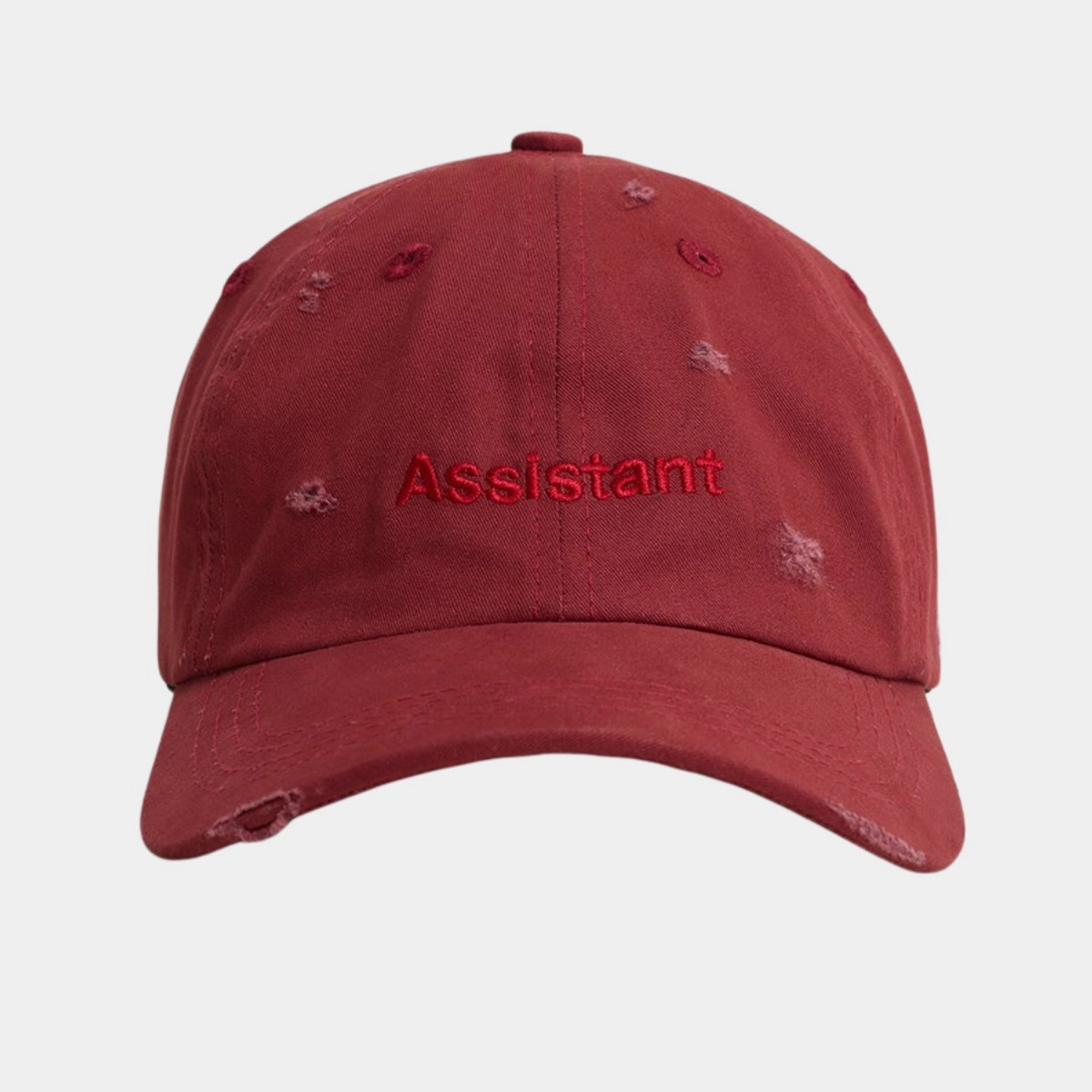BONE QC ASSISTENT DAD HAT FIRED BRICK