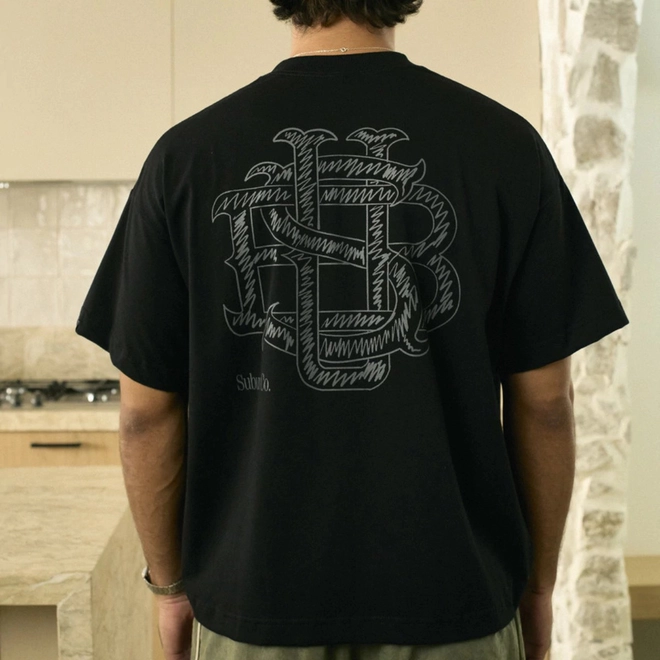 CAMISETA SUB MONOGRAM BOXY