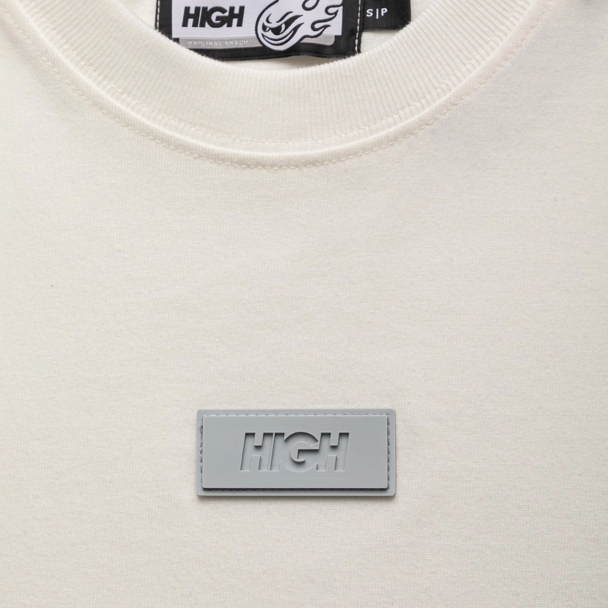 CAMISETA HIGH PATCH EMBOSSED WHITE