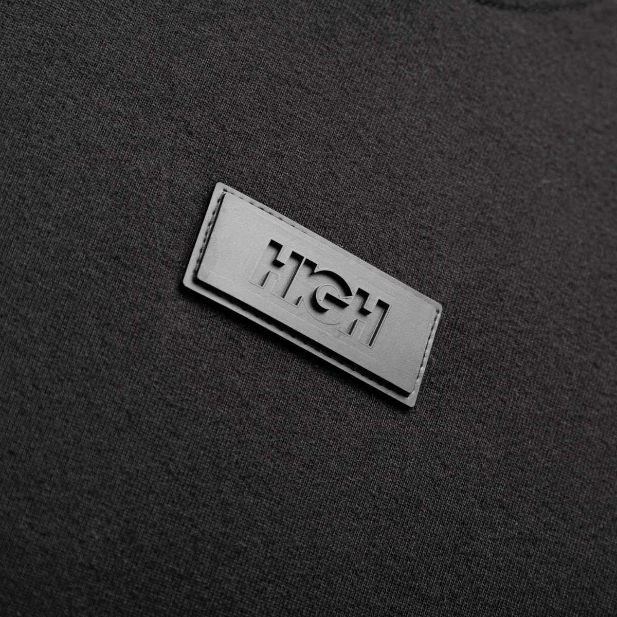 CAMISETA HIGH PATCH EMBOSSED BLACK