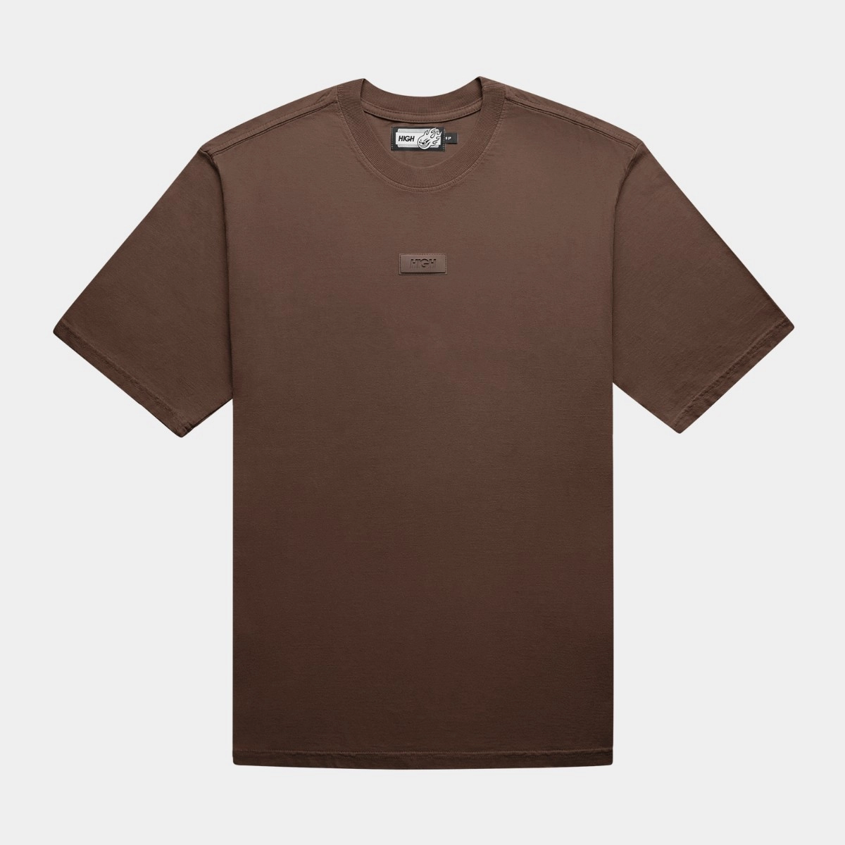 CAMISETA HIGH PATCH EMBOSSED BROWN