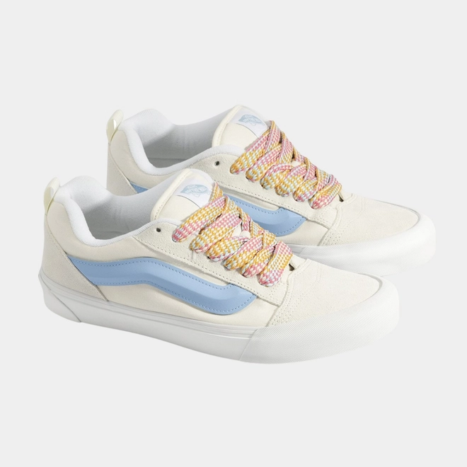 TENIS VANS KNU SKOOL FAT LACE OVERSIZED WHITE