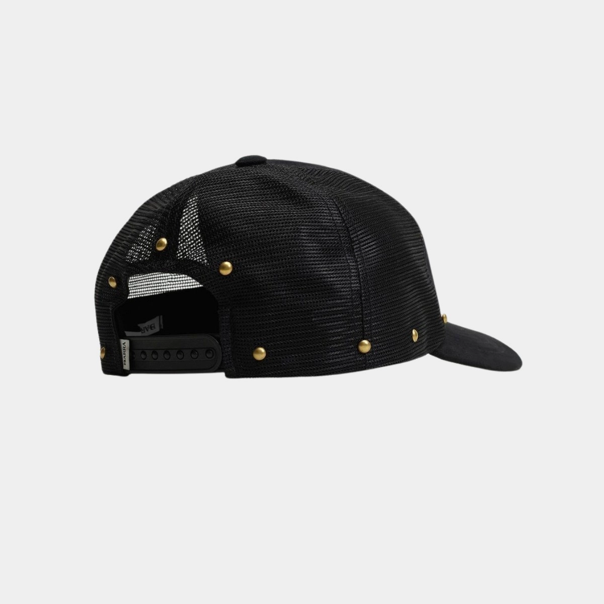 BONÉ BARRA TRUCKER "BRASIL ESTÊNCIL" PRETO