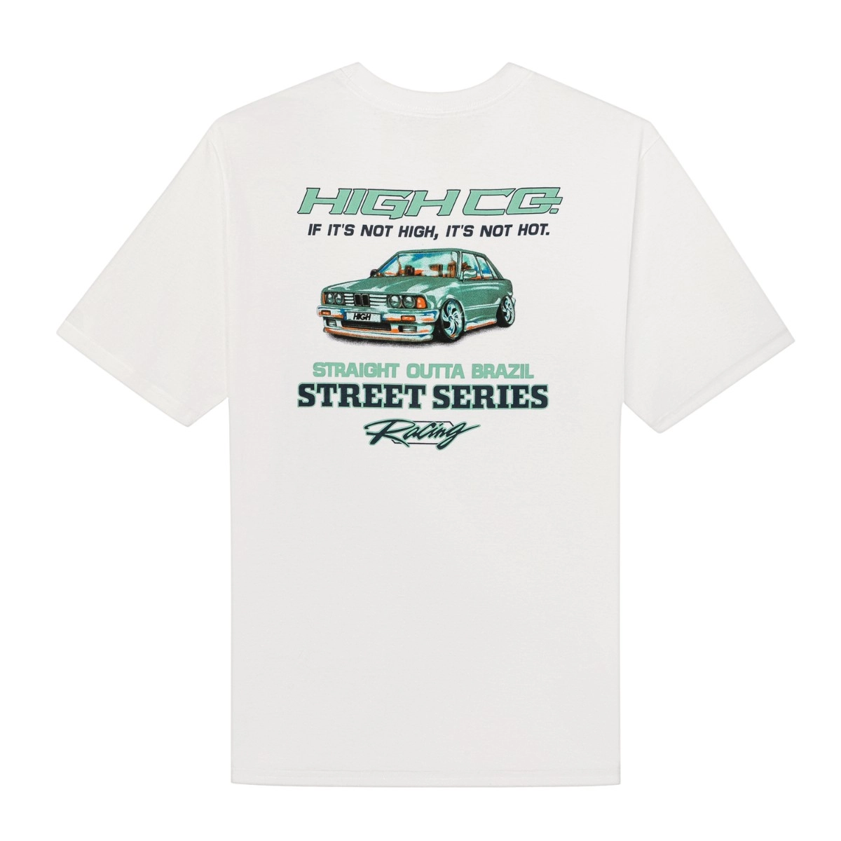 CAMISETA HIGH STREET RACING OFF WHITE