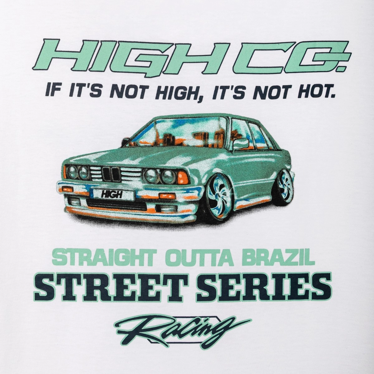 CAMISETA HIGH STREET RACING OFF WHITE