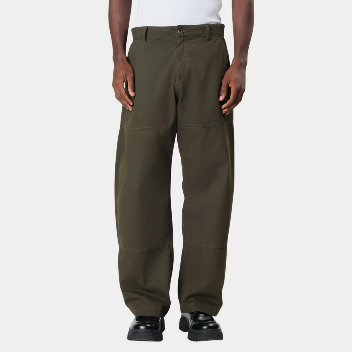 CALCA THESAINT DENIM DOUBLE KNEE