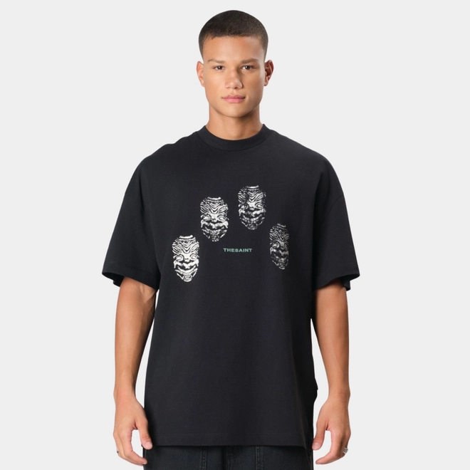 CAMISETA THESAINT OVERSIZED CAMUFLAGEM