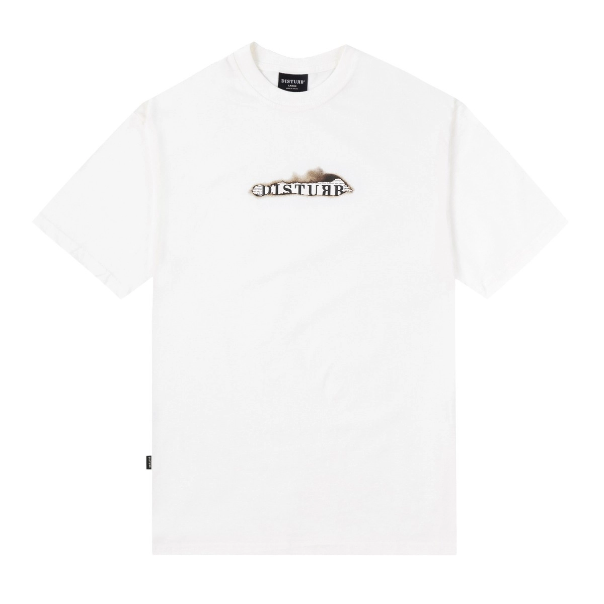 CAMISETA DISTURB LOGO NEWS