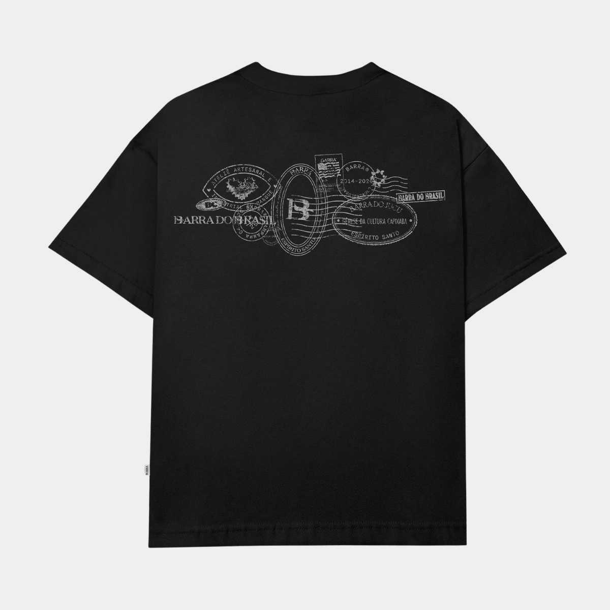 CAMISETA BARRA ESTADOS UNIDOS DO BRASIL PRETA