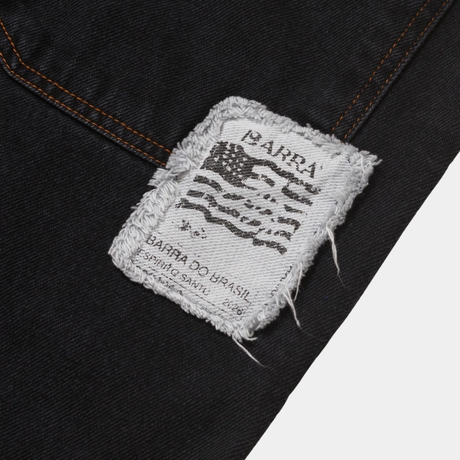 BERMUDA JEANS BARRA BICOLOR