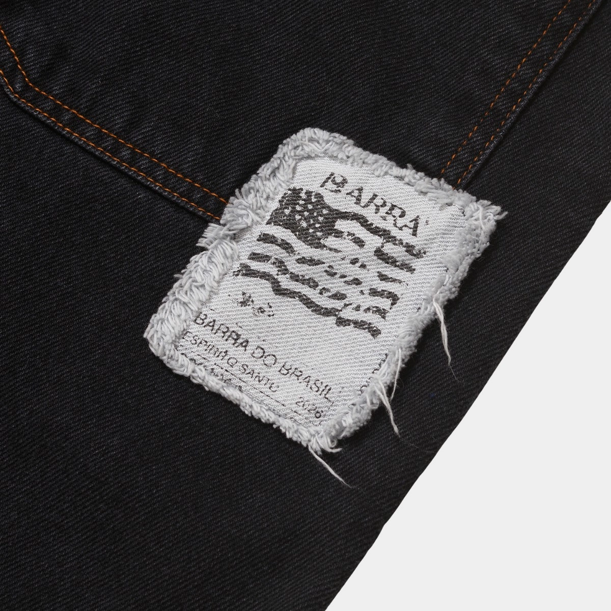 BERMUDA JEANS BARRA BICOLOR