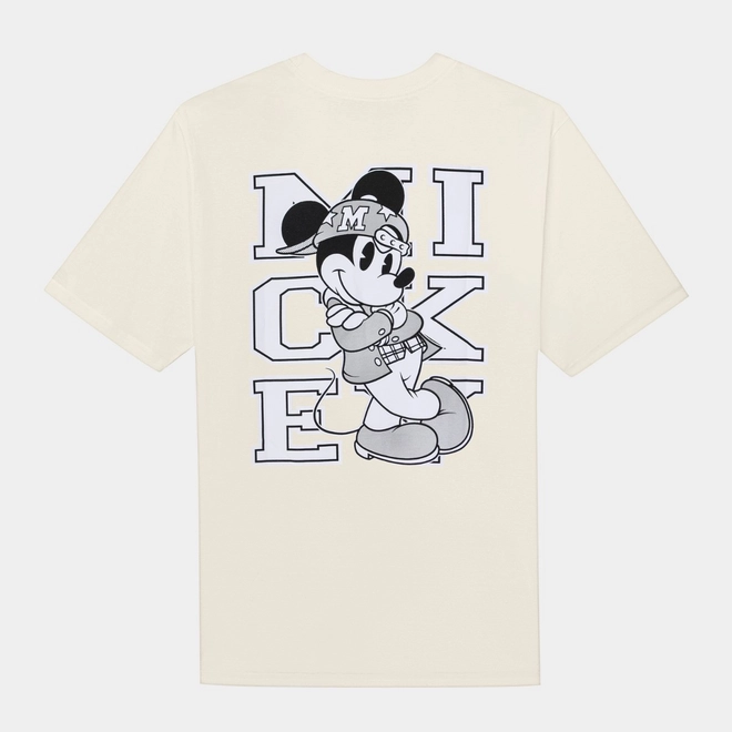 CAMISETA HIGH MICKEY SCRIPT WHITE