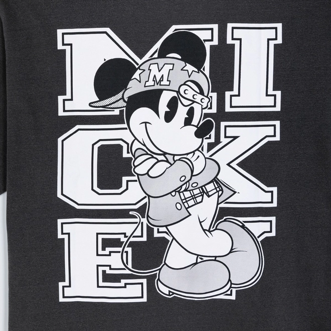 CAMISETA HIGH MICKEY SCRIPT BLACK