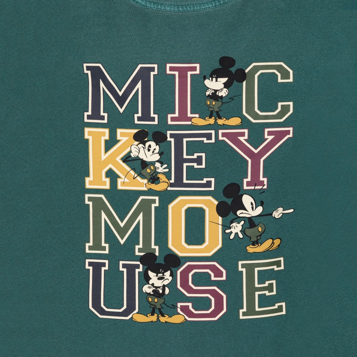 CAMISETA HIGH LETTERED NIGHT GREEN