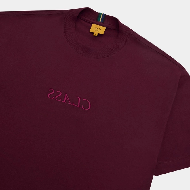 CAMISETA CLASS INVERSO BURGUNDY