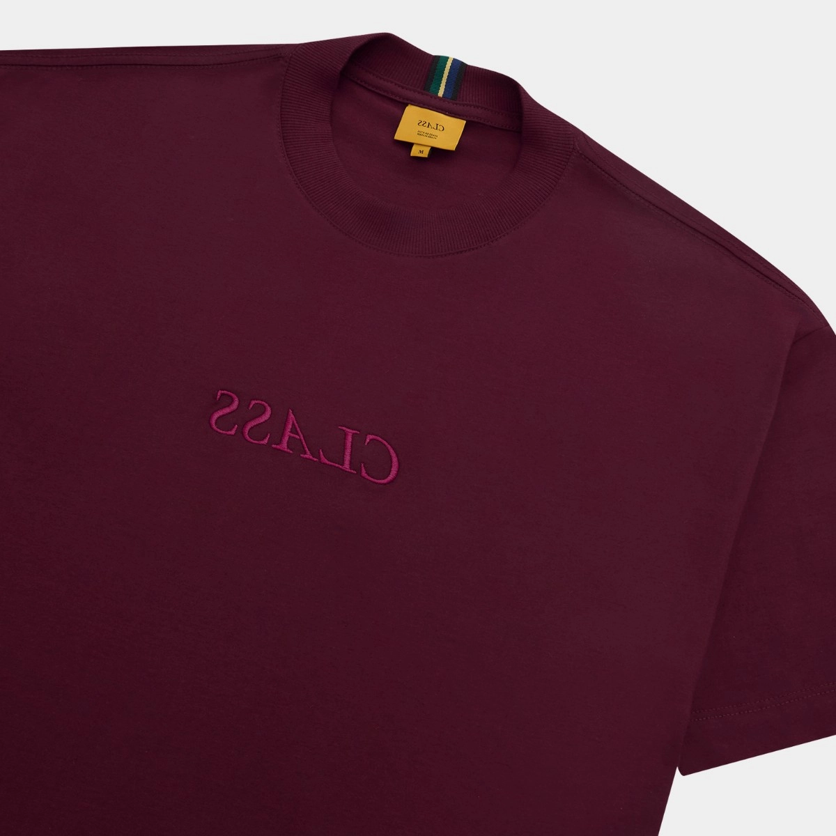 CAMISETA CLASS INVERSO BURGUNDY