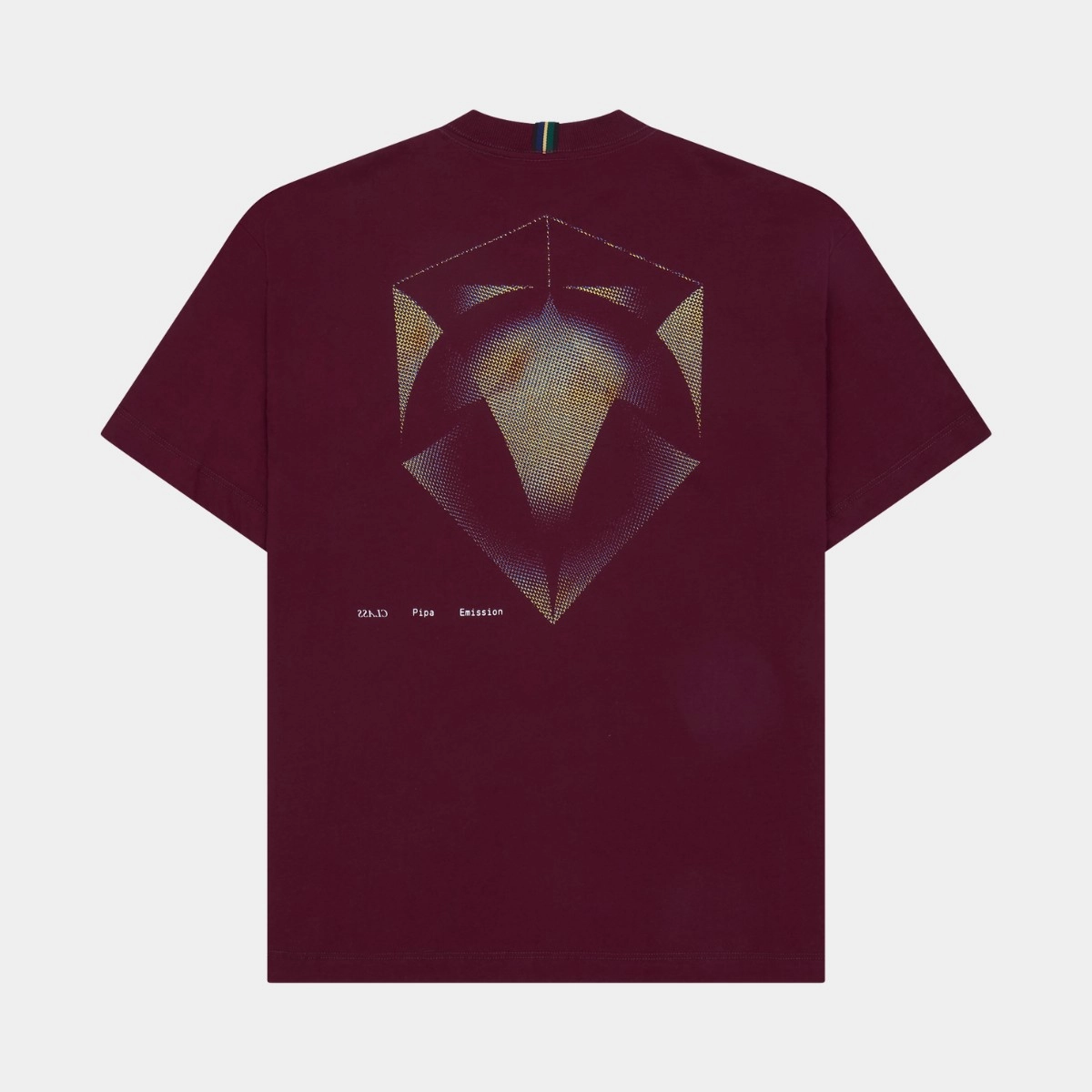 CAMISETA CLASS PIPA DIGITAL BURGUNDY