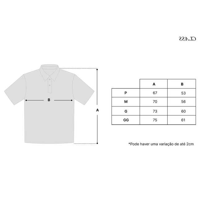 CAMISETA CLASS POLO PIPA OFF WHITE
