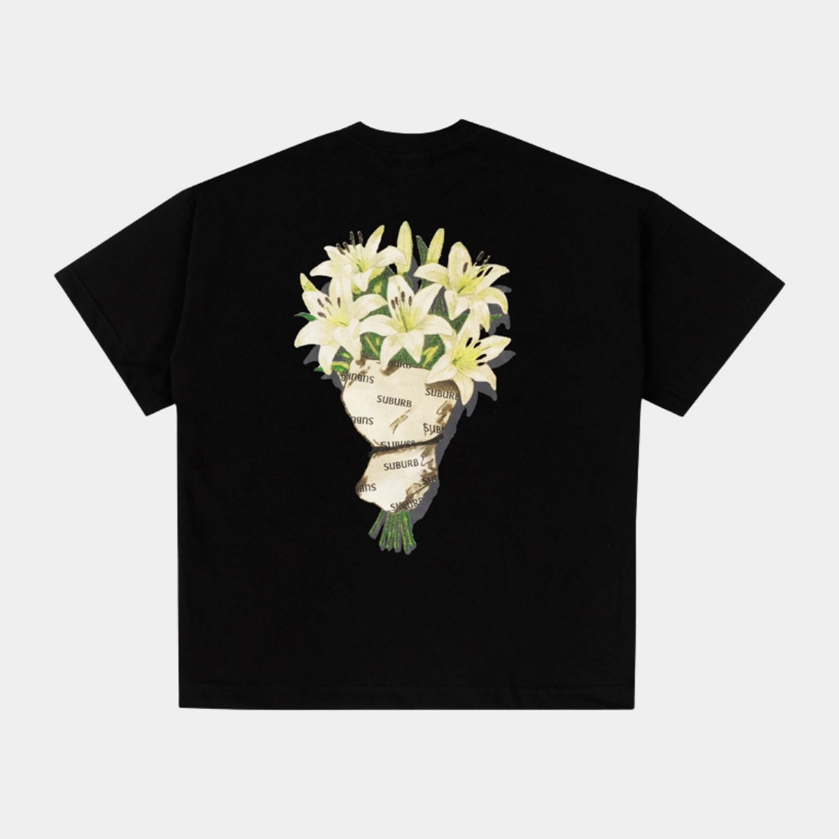 CAMISETA SUB FLOWERS BOXY