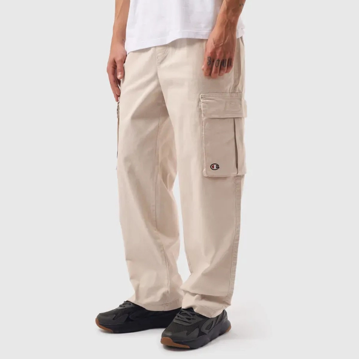 CALÇA SARJA CHAMPION LIFE CARGO C PATCH