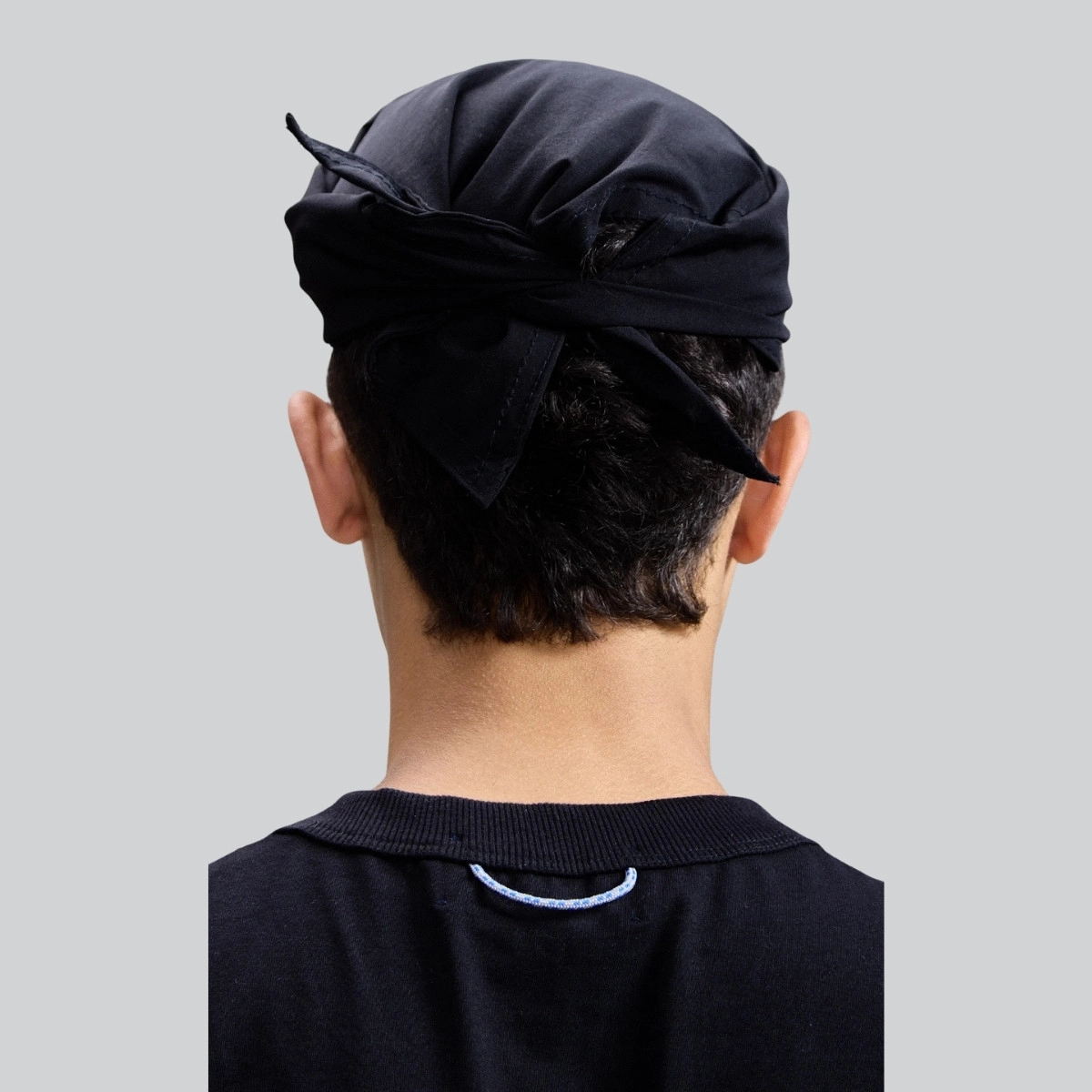 QUADRO CREATIONS BUTTERFLY KNOT HAT BLACK 2.0