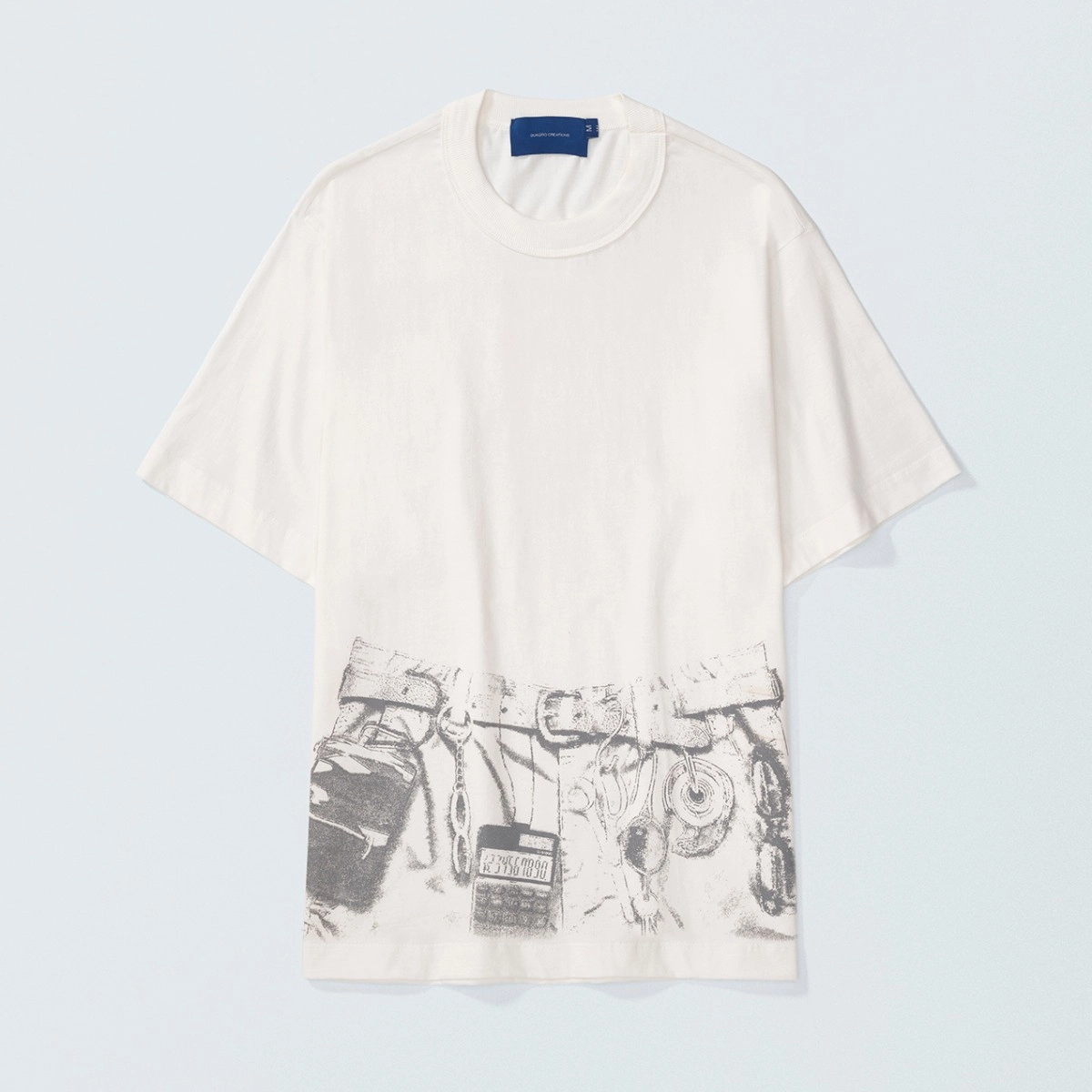 CAMISETA QC GADGETS REGULAR OFF WHITE