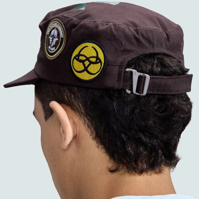 BONÉ QC COMBAT PATCH HAT COFFEE