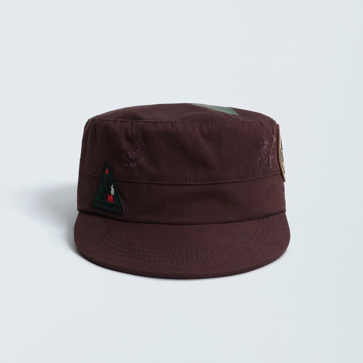BONÉ QC COMBAT PATCH HAT COFFEE